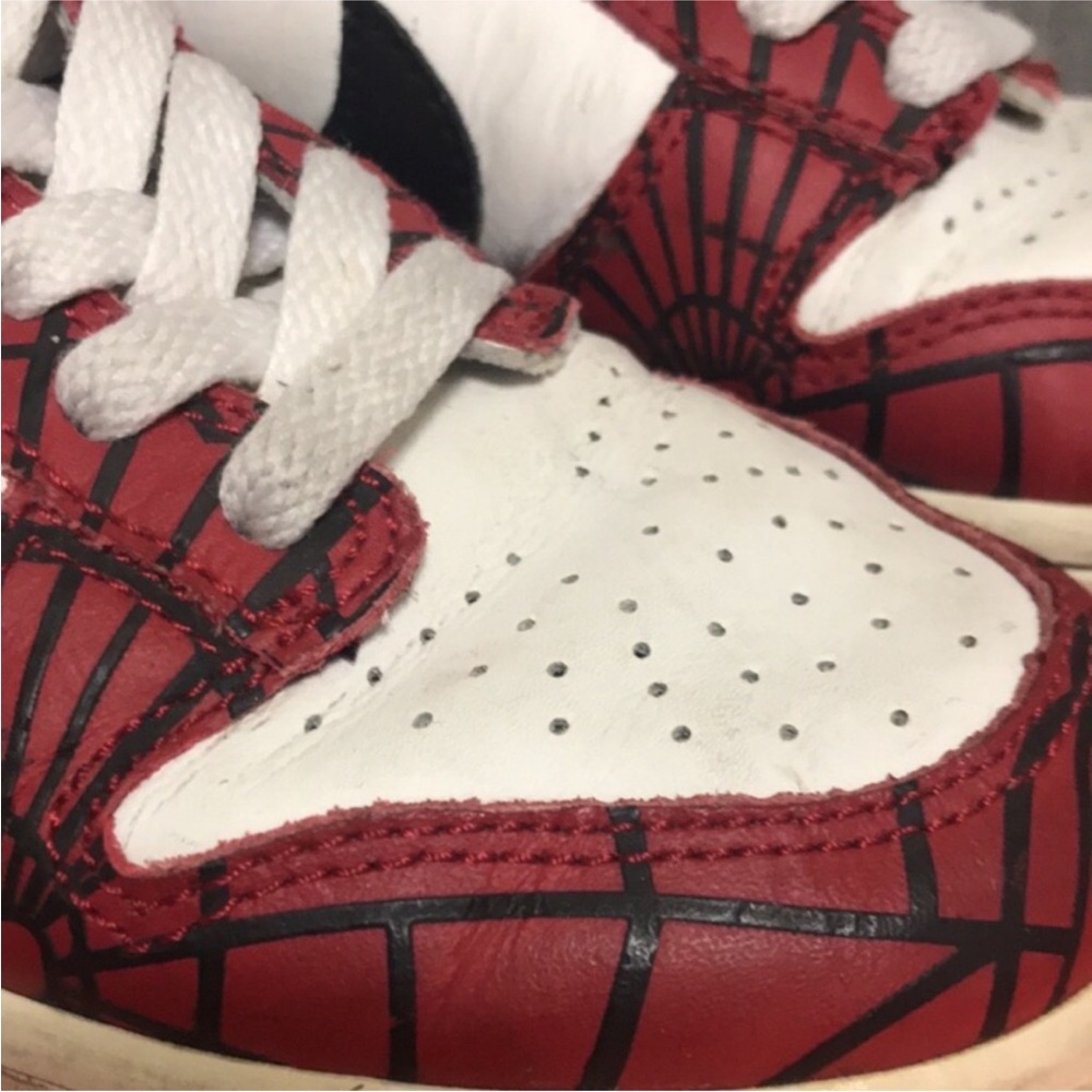 Nike Dunk Low GS Spiderman Vintage 2004 Rare - Picture 10 of 15